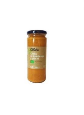 CREMA DE LENTEJA ROJA Y QUINOA BIO 450G