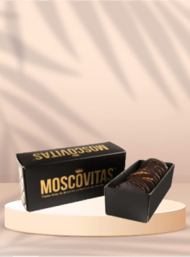 MOSCOVITAS CHOCOLATE NEGRO 160G