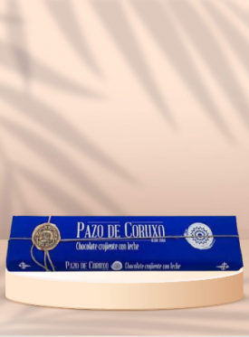 CHOCOLATE C/LECHE CRUJIENTE PAZO CORUXO