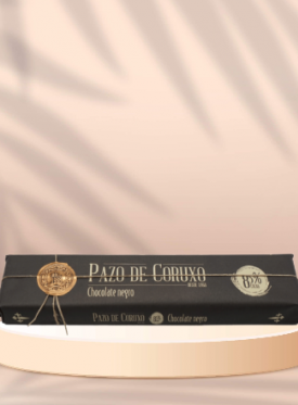 CHOCOLATE 85% CACAO PAZO CORUXO