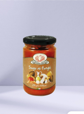 RUSTICHELLA SUGO AI FUNGHI PORCINI 270ML