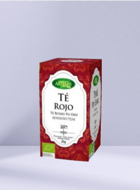 TE ROJO PU ERH BIO 20 FILTROS ARTEMIS